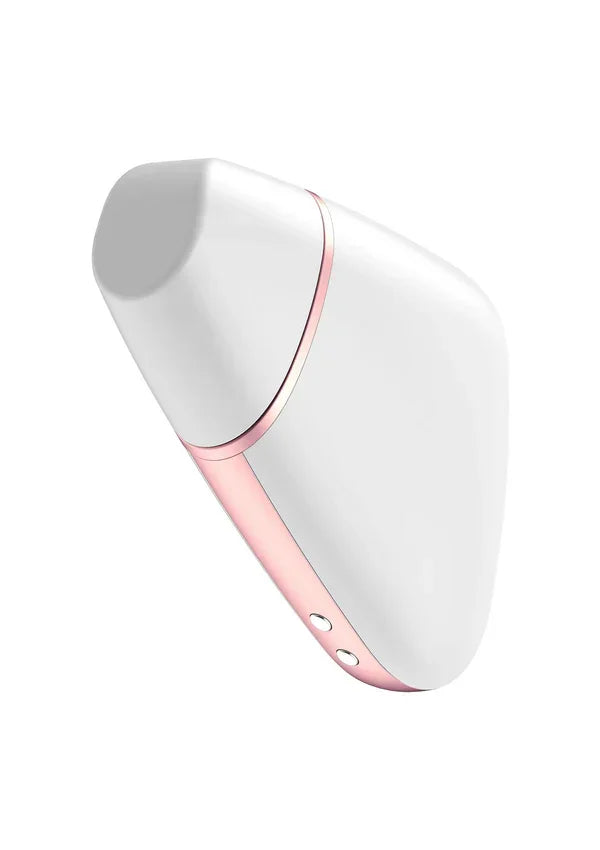 Love Triangle White / incl. Bluetooth and App by Satisfyer - Happytoys Sexshop: Toys for Feeling Happy & Easy 😊 - Discreet geleverd