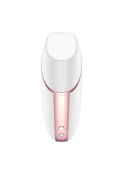 Love Triangle White / incl. Bluetooth and App by Satisfyer - Happytoys Sexshop: Toys for Feeling Happy & Easy 😊 - Discreet geleverd