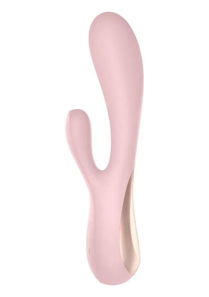 Mono Flex Mauve / incl. Bluetooth and App by Satisfyer - Happytoys Sexshop: Toys for Feeling Happy & Easy 😊 - Discreet geleverd