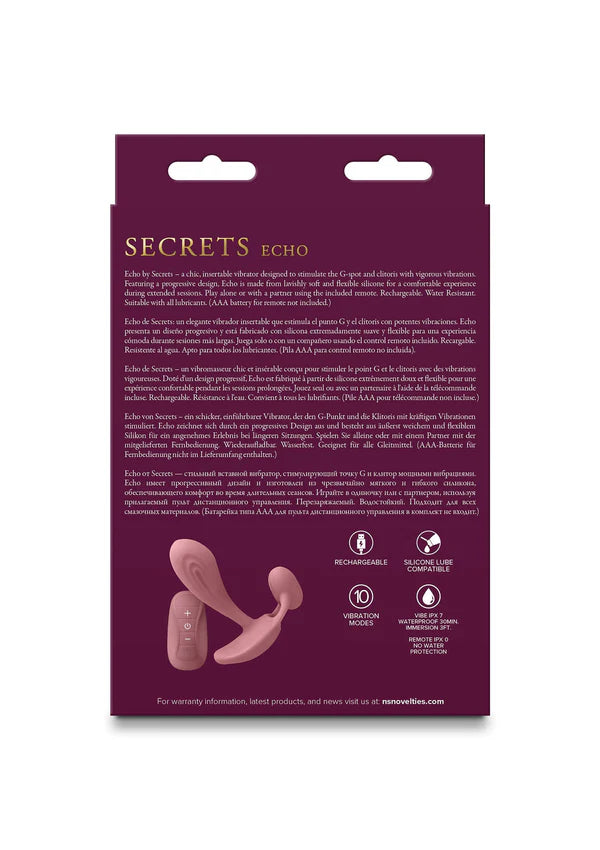 Secrets Echo by NS Novelties