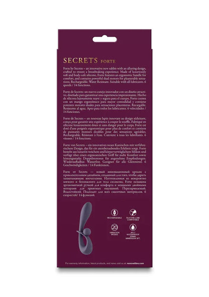 Secrets Forte by NS Royalties - Happytoys Sexshop: Toys for Feeling Happy & Easy 😊 - Discreet geleverd