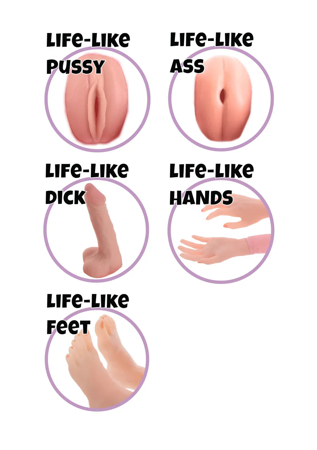 Shemale Taylor Inflatable Doll by Hidden Desire