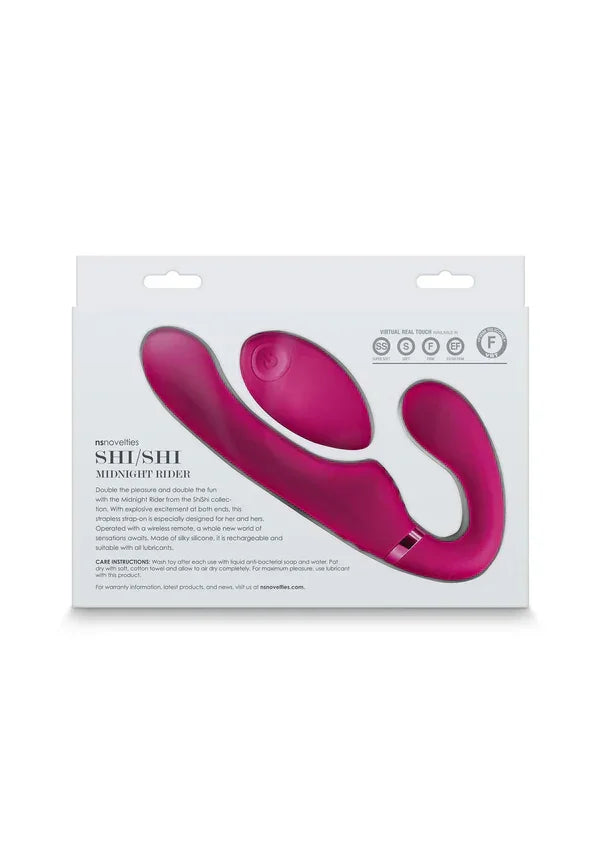 ShiShi Midnight Rider Purple by NS Novelties - Happytoys Sexshop: Toys for Feeling Happy & Easy 😊 - Discreet geleverd