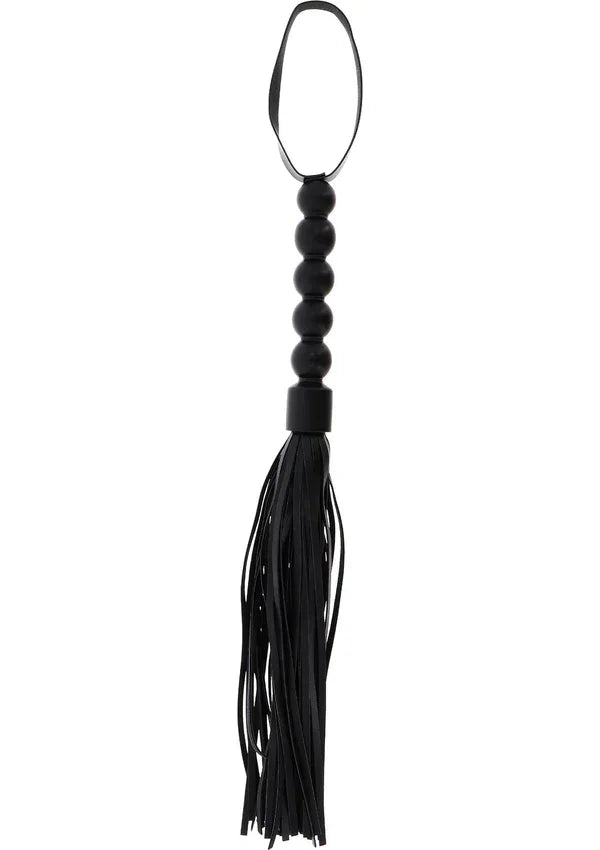 Short Beaded Flogger Whip by Hidden Desire - Happytoys Sexshop: Toys for Feeling Happy & Easy 😊 - Discreet geleverd
