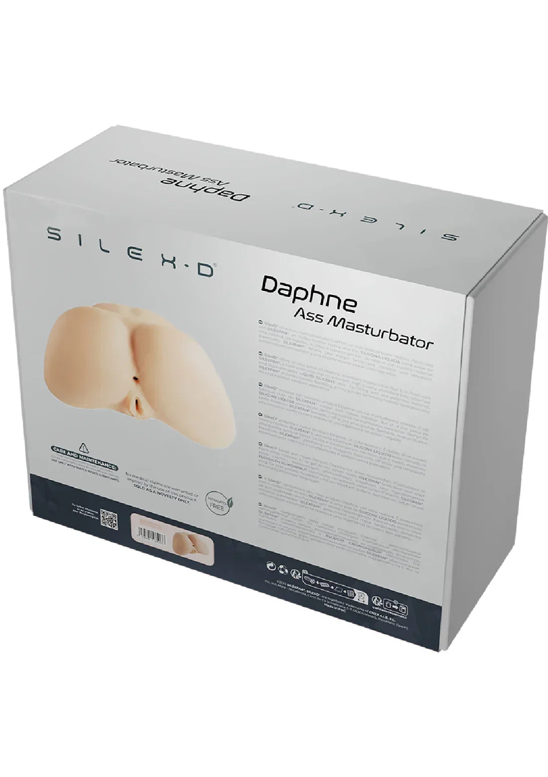 Silicone Ass Daphne by Silex-D - Happytoys Sexshop: Toys for Feeling Happy & Easy 😊 - Discreet geleverd