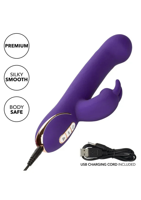 Silicone Suction Rabbit by CalExotics - Happytoys Sexshop: Toys for Feeling Happy & Easy 😊 - Discreet geleverd