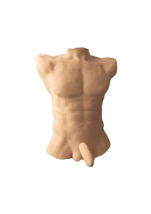 Silicone Torso Large by Silex-D - Happytoys Sexshop: Toys for Feeling Happy & Easy 😊 - Discreet geleverd
