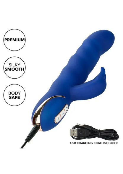 Silicone Wave Motion Rabbit by CalExotics - Happytoys Sexshop: Toys for Feeling Happy & Easy 😊 - Discreet geleverd