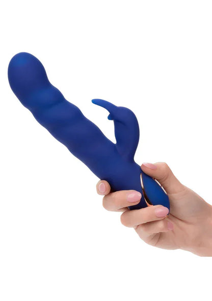 Silicone Wave Motion Rabbit by CalExotics - Happytoys Sexshop: Toys for Feeling Happy & Easy 😊 - Discreet geleverd