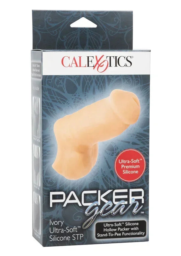 Soft Silicone Stand-To-Pee Skin Light Skin by CalExotics - Happytoys Sexshop: Toys for Feeling Happy & Easy 😊 - Discreet geleverd