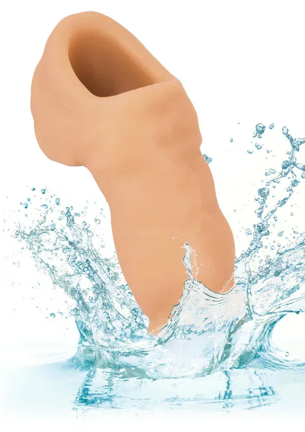 Soft Silicone Stand-To-Pee Skin Light Skin by CalExotics - Happytoys Sexshop: Toys for Feeling Happy & Easy 😊 - Discreet geleverd