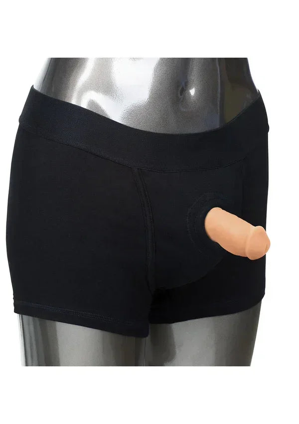 Soft Silicone Stand-To-Pee Skin Light Skin by CalExotics - Happytoys Sexshop: Toys for Feeling Happy & Easy 😊 - Discreet geleverd