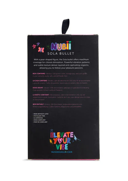 Sola Nubii Bullet by Nu Sensuelle - Happytoys Sexshop: Toys for Feeling Happy & Easy 😊 - Discreet geleverd