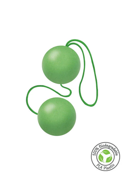 Sphere Balls Green by FuckGreen - Happytoys Sexshop: Toys for Feeling Happy & Easy 😊 - Discreet geleverd