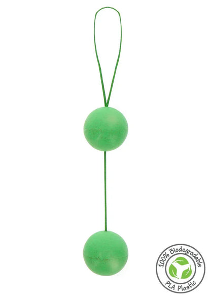 Sphere Balls Green by FuckGreen - Happytoys Sexshop: Toys for Feeling Happy & Easy 😊 - Discreet geleverd