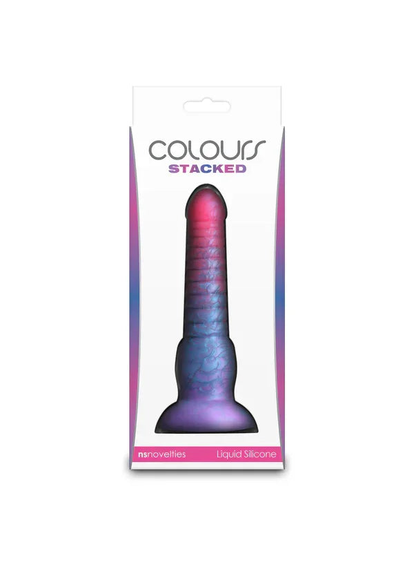 Stacked 6 inch Dildo Blue by NS Novelties - Happytoys Sexshop: Toys for Feeling Happy & Easy 😊 - Discreet geleverd