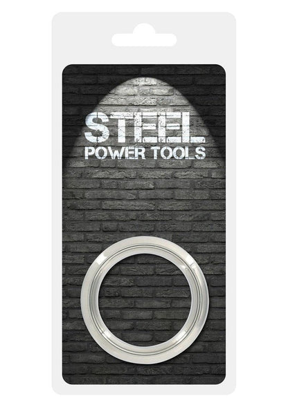 Steel Power Tools Cockring Rvs 8 mm - 40 mm - Happytoys Sexshop: Toys for Feeling Happy & Easy 😊 - Discreet geleverd