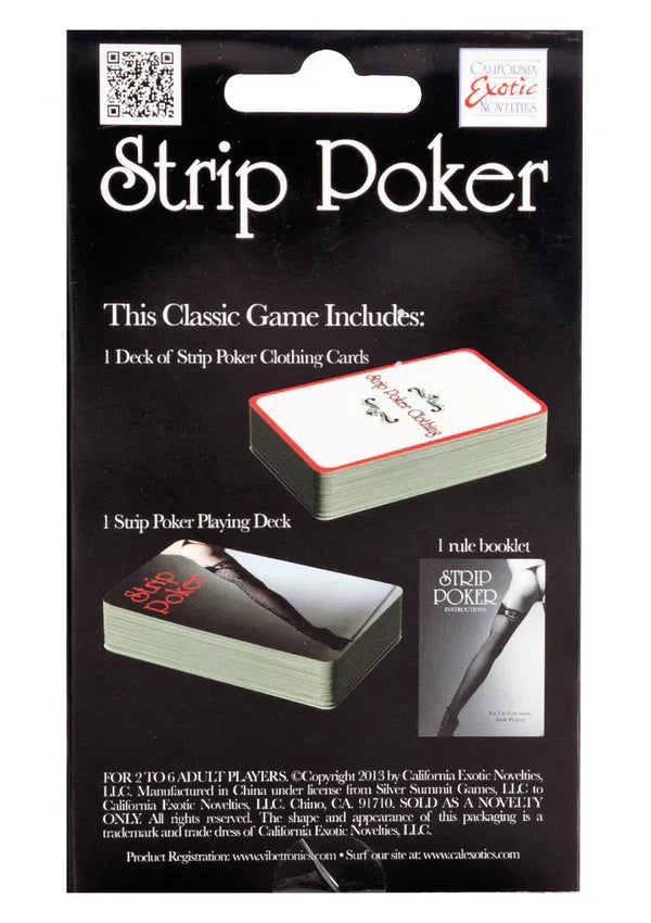 Strip Poker by CalExotics - Happytoys Sexshop: Toys for Feeling Happy & Easy 😊 - Discreet geleverd