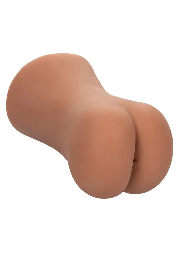 Stroke It Dual Entry Pussy Ass Brown by CalExotics - Happytoys Sexshop: Toys for Feeling Happy & Easy 😊 - Discreet geleverd