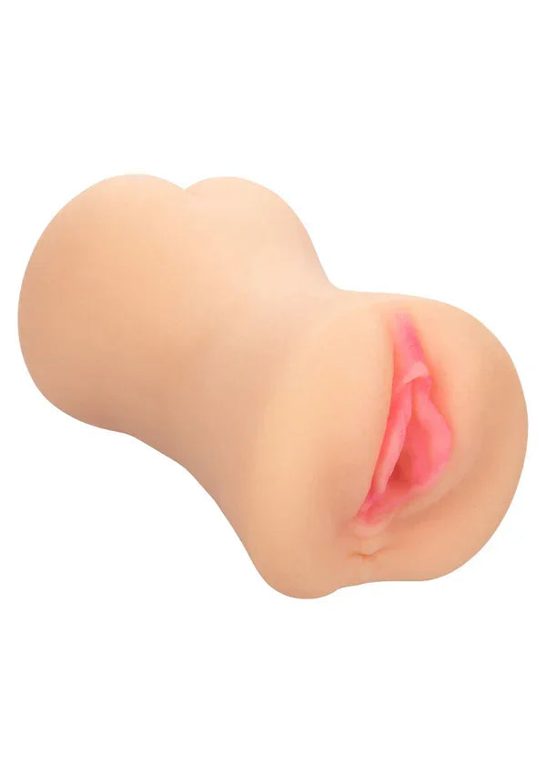 Stroke It Dual Entry Pussy Ass Skin by CalExotics - Happytoys Sexshop: Toys for Feeling Happy & Easy 😊 - Discreet geleverd