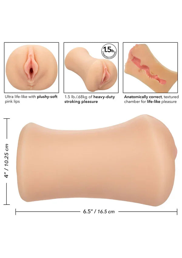 Stroke It Juicy Pussy Skin by CalExotics - Happytoys Sexshop: Toys for Feeling Happy & Easy 😊 - Discreet geleverd