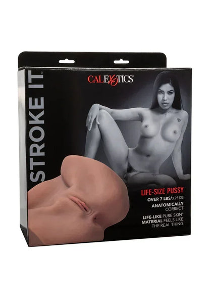 Stroke It Life size Pussy Skin by CalExotics - Happytoys Sexshop: Toys for Feeling Happy & Easy 😊 - Discreet geleverd