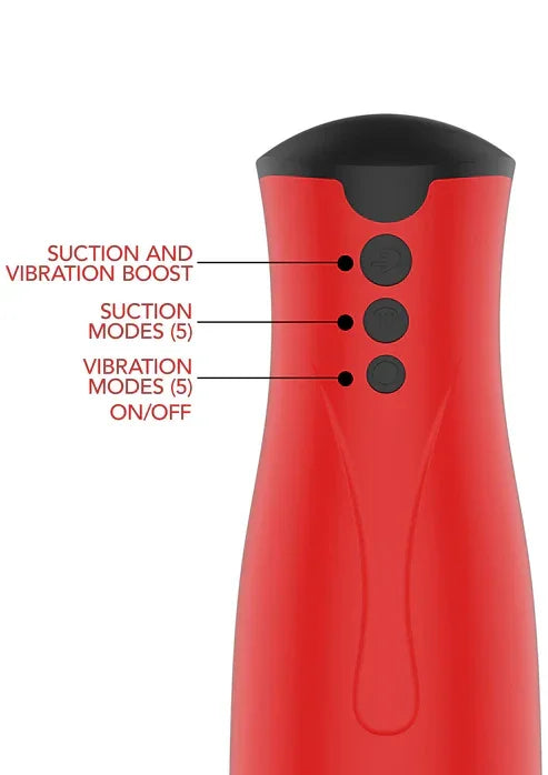 Super Suction Masturbator by Hidden Desire - Happytoys Sexshop: Toys for Feeling Happy & Easy 😊 - Discreet geleverd