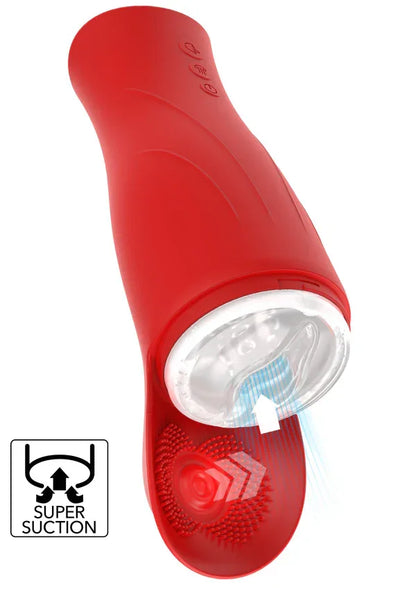 Super Suction Nutbuster Triple Masturbator by Hidden Desire - Happytoys Sexshop: Toys for Feeling Happy & Easy 😊 - Discreet geleverd