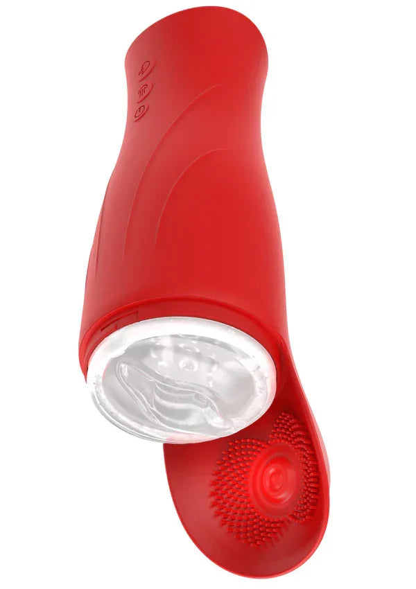 Super Suction Nutbuster Triple Masturbator by Hidden Desire - Happytoys Sexshop: Toys for Feeling Happy & Easy 😊 - Discreet geleverd