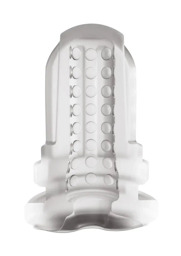Super Suction Nutbuster Triple Masturbator by Hidden Desire - Happytoys Sexshop: Toys for Feeling Happy & Easy 😊 - Discreet geleverd