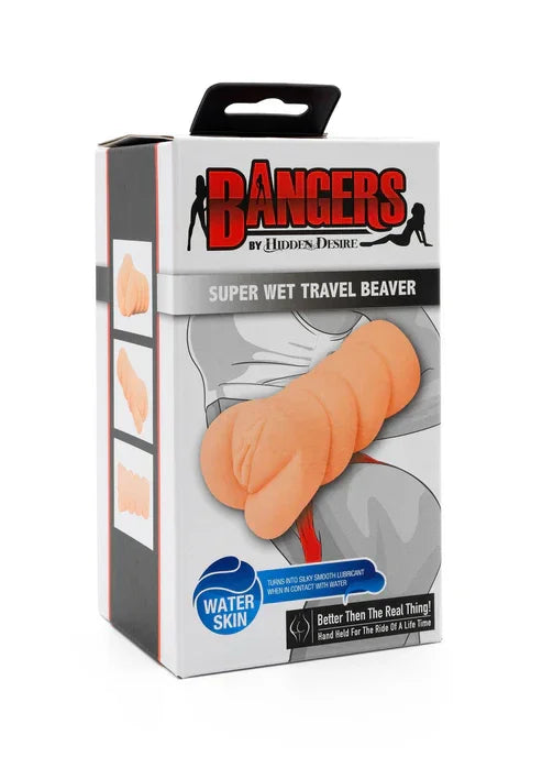Super Wet Travel Beaver by Hidden Desire - Happytoys Sexshop: Toys for Feeling Happy & Easy 😊 - Discreet geleverd