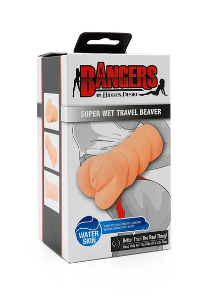 Super Wet Travel Beaver by Hidden Desire - Happytoys Sexshop: Toys for Feeling Happy & Easy 😊 - Discreet geleverd