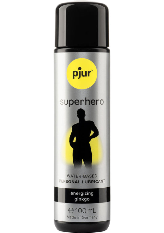 Superhero_Glide_100_ml_by_Pjur | bestel discreet online bij Happytoys, de erotische webshop geleid door een vrouw.