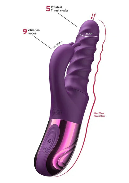 Swirl Rabbit Vibrator by She.EO