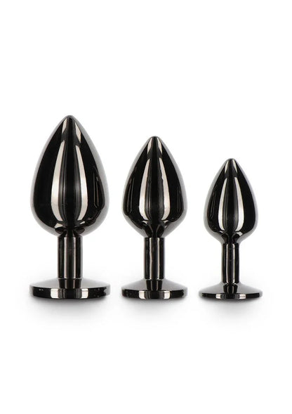 Taboom Bondage Essentials Butt Plug With Diamond Jewel S - Happytoys Sexshop: Toys for Feeling Happy & Easy 😊 - Discreet geleverd