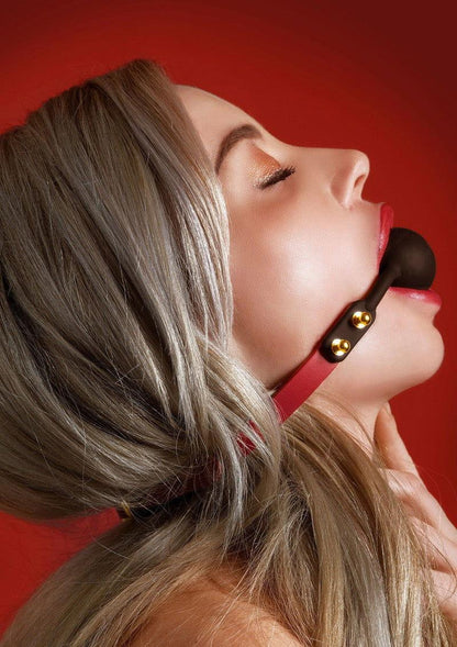 Taboom Bondage in Luxury Silicone Ball Gag - Happytoys Sexshop: Toys for Feeling Happy & Easy 😊 - Discreet geleverd