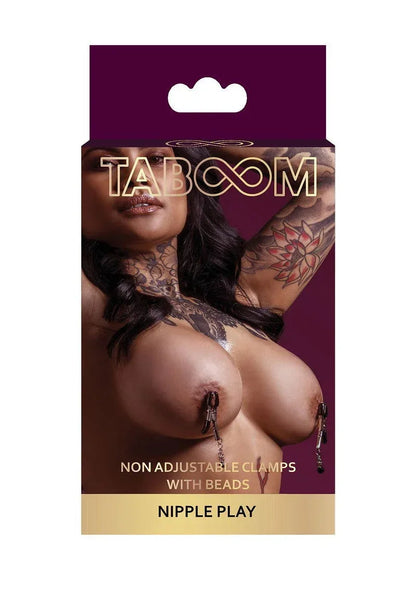 Taboom-Nipple-Play-Non-Adjustable-Clamps-Beads-Happytoys-Sexshop-liever-Happy-dan-Easy-2870 @ Happytoys Sexshop: online sex shop for Feeling Happy & Easy 😊 the erotic store owned by a woman
