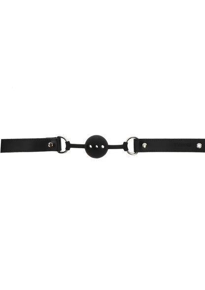 Taboom Bondage Essentials Silicone Ball Gag - Happytoys Sexshop: Toys for Feeling Happy & Easy 😊 - Discreet geleverd