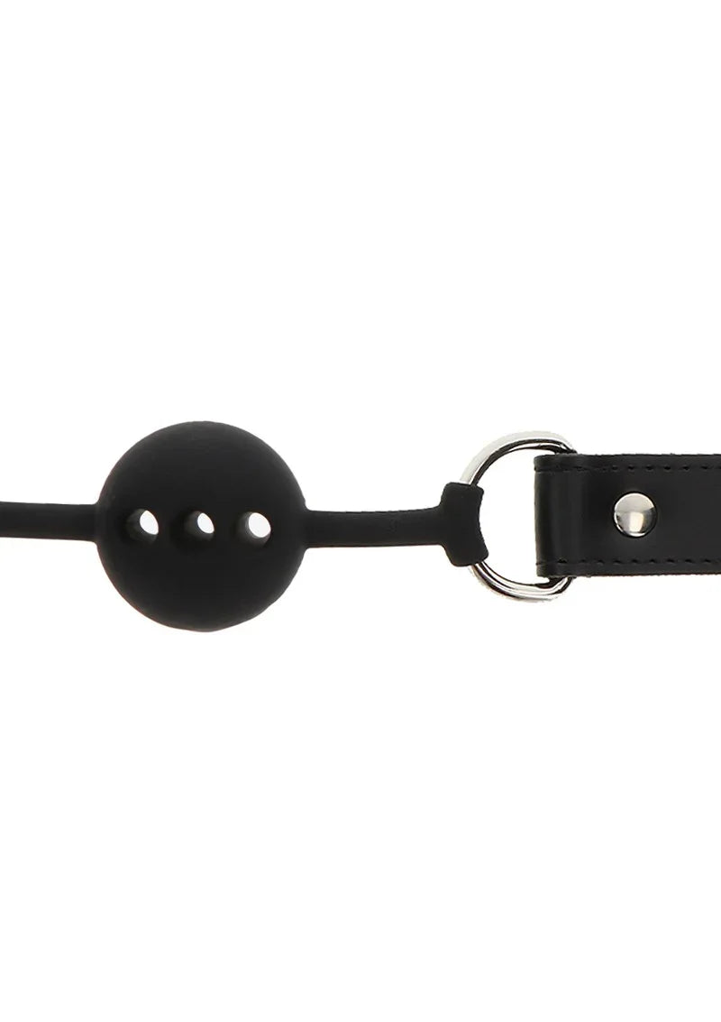 Taboom Bondage Essentials Silicone Ball Gag - Happytoys Sexshop: Toys for Feeling Happy & Easy 😊 - Discreet geleverd