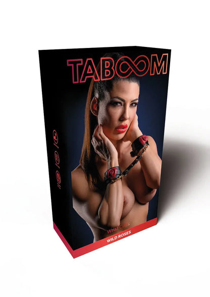 Wild Roses Wrist Cuffs by Taboom - Happytoys Sexshop: Toys for Feeling Happy & Easy 😊 - Discreet geleverd