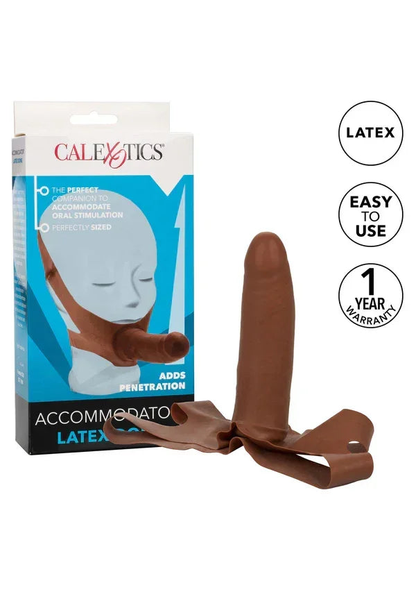 The Accommodator Dong Skin by CalExotics - Happytoys Sexshop: Toys for Feeling Happy & Easy 😊 - Discreet geleverd