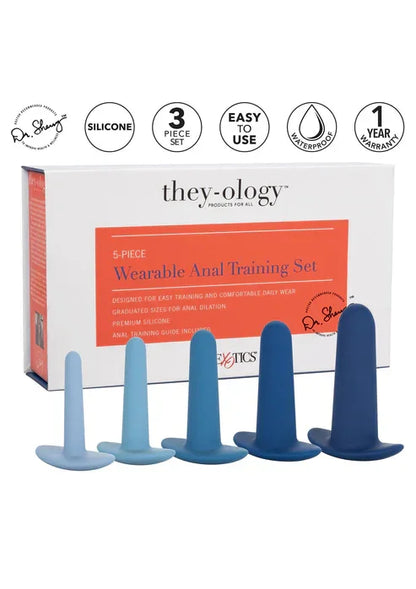 They-ology 5-Piece Wearable Anal Training Set by CalExotics