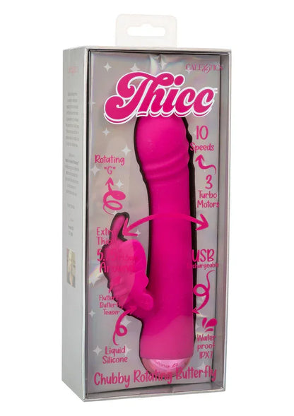 Thicc Rotating Butterfly by CalExotics - Happytoys Sexshop: Toys for Feeling Happy & Easy 😊 - Discreet geleverd