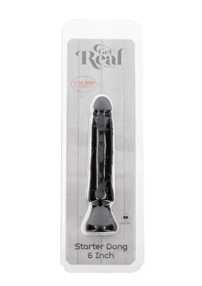 ToyJoy Get Real Starter Dong 6' Black - Happytoys Sexshop: Toys for Feeling Happy & Easy 😊 - Discreet geleverd