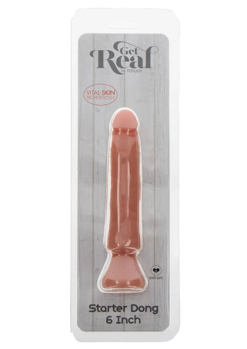 ToyJoy Get Real Starter Dong 6' Light Skin - Happytoys Sexshop: Toys for Feeling Happy & Easy 😊 - Discreet geleverd