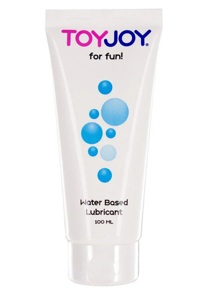 Watergebaseerd glijmiddel van ToyJoy in witte tube, 100 ml.
