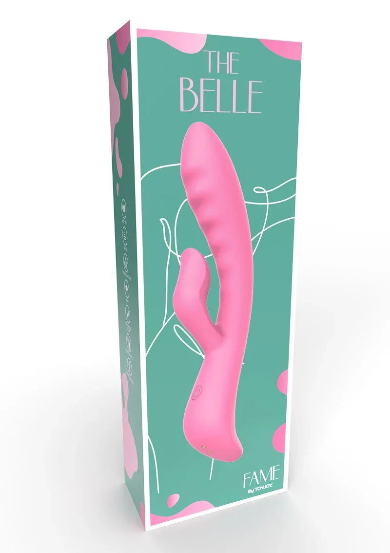 ♀ ToyJoy Fame The Belle Rabbit Vibrator - Happytoys Sexshop: Toys for Feeling Happy & Easy 😊 - Discreet geleverd