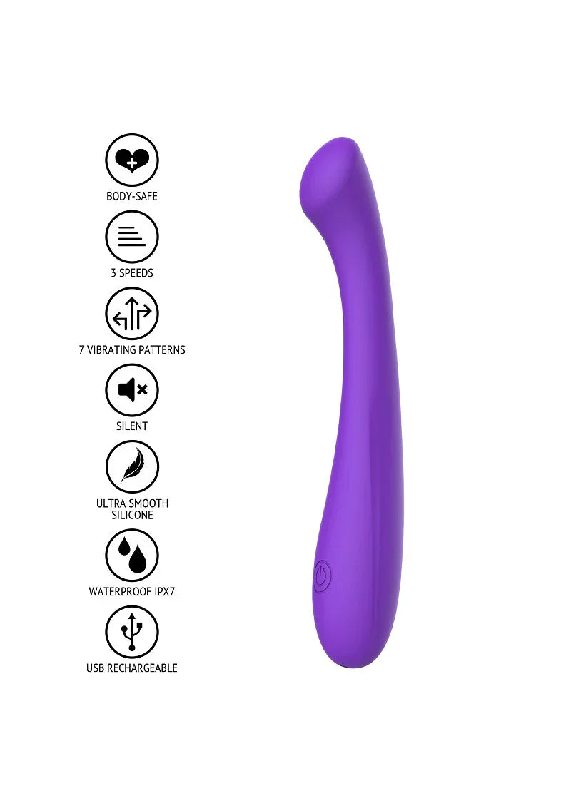♀ ToyJoy Fame The Luna G-Spot Vibrator - Happytoys Sexshop: Toys for Feeling Happy & Easy 😊 - Discreet geleverd