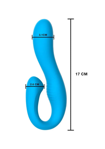 ♀ ToyJoy Fame The Skyler Rabbit Vibrator - Happytoys Sexshop: Toys for Feeling Happy & Easy 😊 - Discreet geleverd