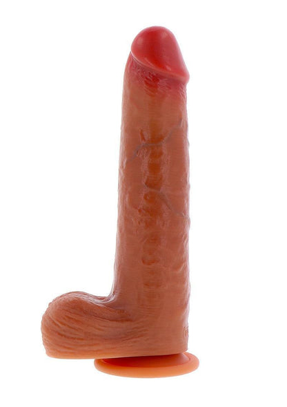 ♀ ♂ ToyJoy Get Real Silicone Foreskin Dildo 23 cm - Happytoys Sexshop: Toys for Feeling Happy & Easy 😊 - Discreet geleverd